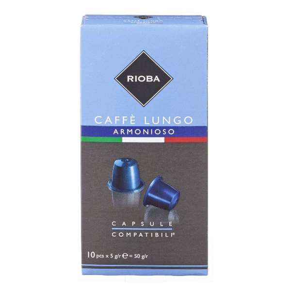 Кофе в капсулах Rioba Caffe Lungo Armonioso (10 шт.)