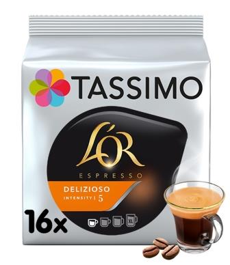 Кофе в капсулах Tassimo L'or Espresso Delizioso (16 капс.)