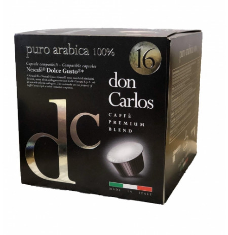 Кофе в капсулах Don Carlos  Puro Arabica 100% (16 капс.)