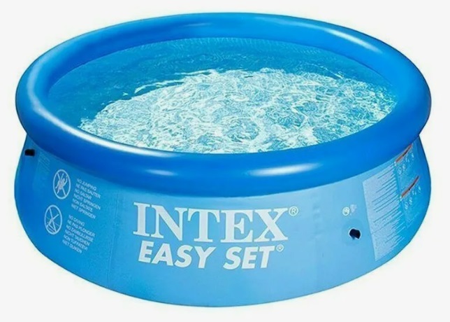 Бассейн Intex 28106 круглый Easy Set 244х61 см
