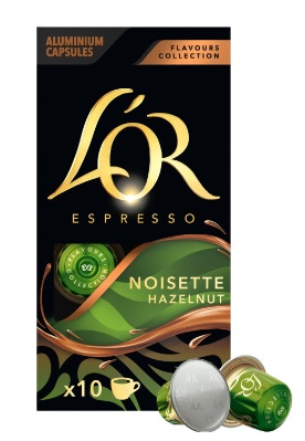 Кофе в капсулах L'OR Noisette Hazelnut 10 шт