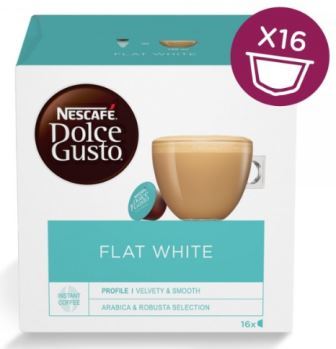 Кофе в капсулах Nescafe Dolce Gusto Flat White (16 капс.)
