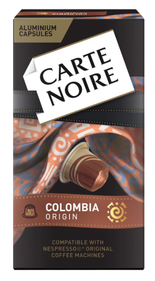 Кофе в капсулах Carte Noire Colombia Origin ( 10 капс.)