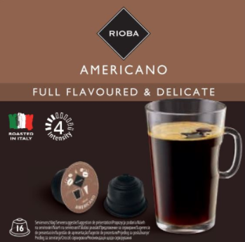 Кофе в капсулах Rioba Americano (16 капс.)