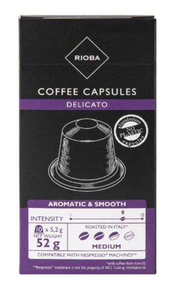 Кофе в капсулах Rioba Delicato