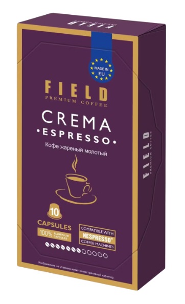 Кофе в капсулах Field Crema Espresso (10 капс.)