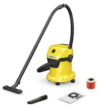 Профессиональный пылесос KARCHER WD 3 1000 Вт (1.628-104.0 )